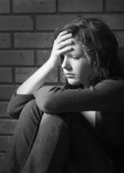 teenage daughter feeling depressed