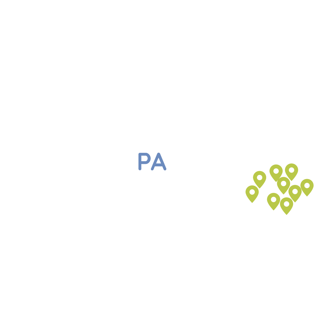 Pennsylvania Locations Map