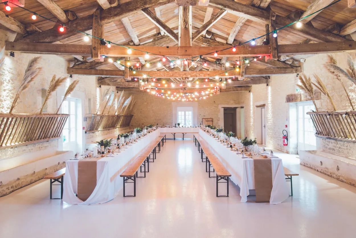wedding table setting