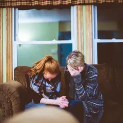 Help-Someone-Suicidal mother and daughter crying together