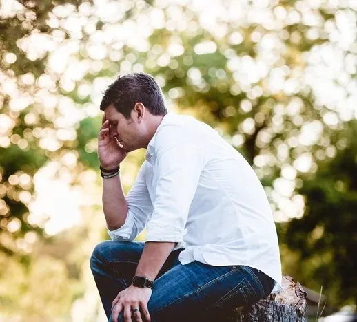 A man suffers from persistent depressive disorder, or dysthymia